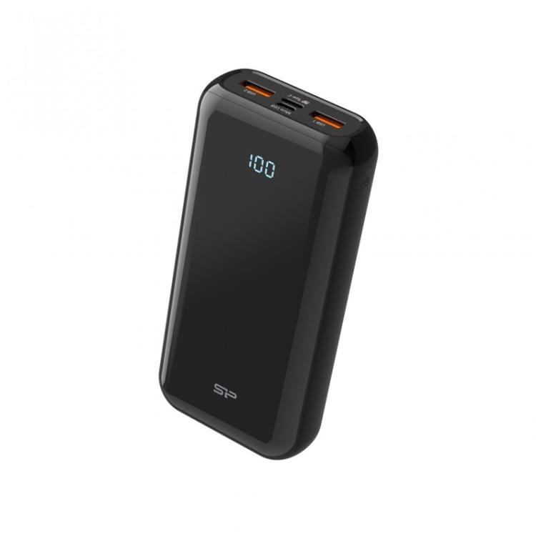 Silicon Power - QS28 Polímero de litio 20000 mAh Negro