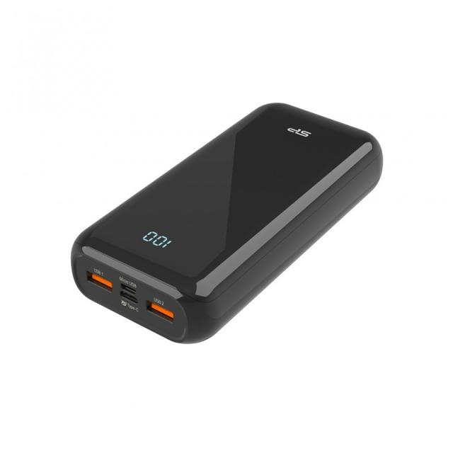 Silicon Power - QS28 Polímero de litio 20000 mAh Negro
