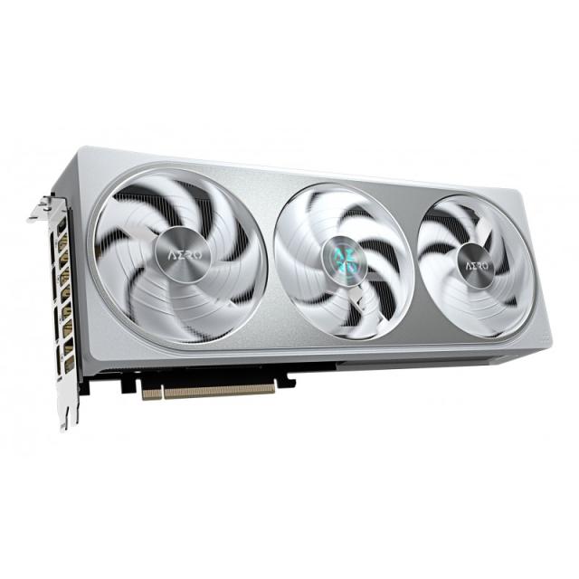 GIGABYTE - GeForce RTX 5070 AERO OC 12G Tarjeta Gráfica - 12GB GDDR7, 192 bits, PCI-E 5.0, 2625 MHz Core Clock, 3 x DP 2.1a, 1 x
