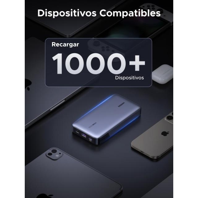 Ugreen - 90597A batería externa 25000 mAh Gris