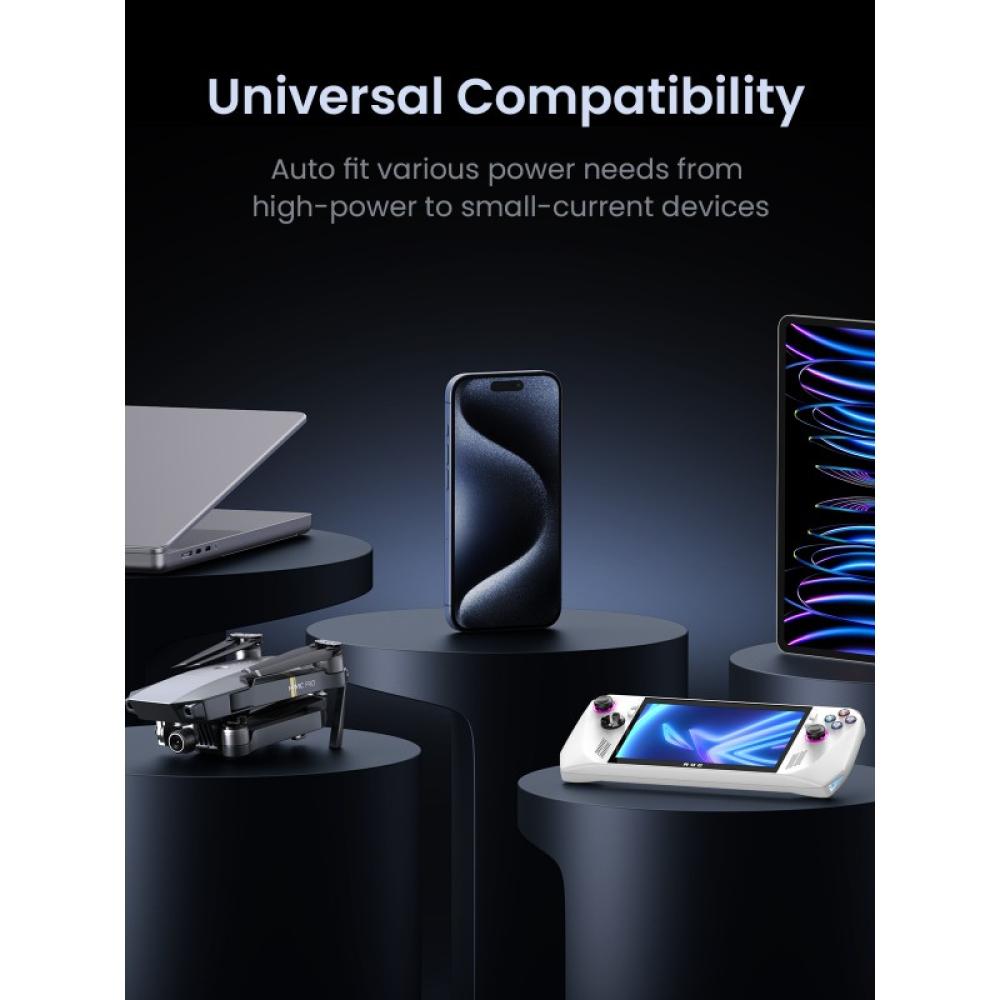 Ugreen - Nexode Power Bank 48000 mAh Litio Gris