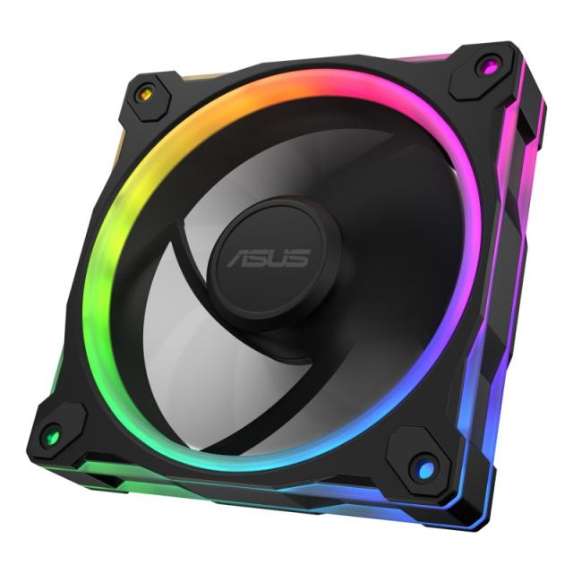 ASUS - Prime MR120 Fan ARGB Reverse Black 3in1 Carcasa del ordenador Ventilador 12 cm Negro 3 pieza(s)