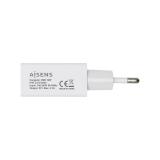 AISENS - Cargador USB 10W, 5V/2A, Blanco