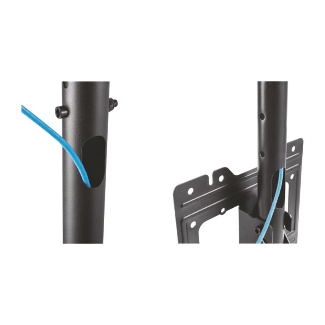 AISENS - Soporte de techo giratorio, inclinable, extensible para monitor/TV 50kg de 23”-43”, Negro