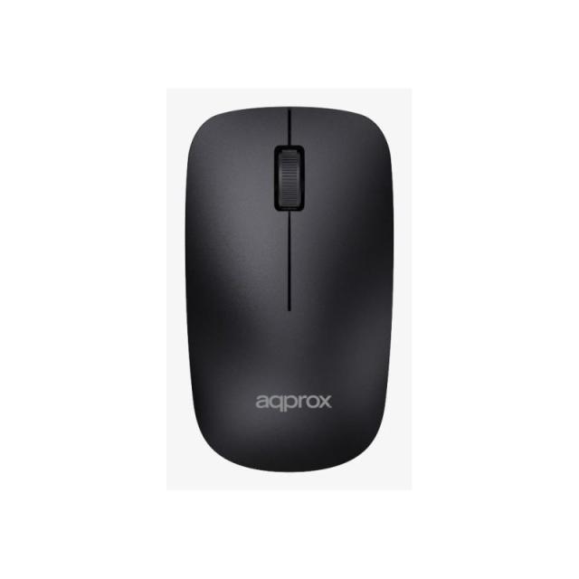 Approx - APPMX410 teclado Ratón incluido Hogar RF inalámbrico QWERTY Español Negro