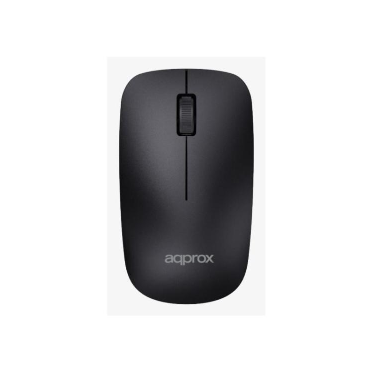 Approx - APPMX410 teclado Ratón incluido Hogar RF inalámbrico QWERTY Español Negro