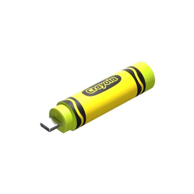 SanDisk - Crayola unidad flash USB 256 GB USB Tipo C 3.2 Gen 1 (3.1 Gen 1) Amarillo