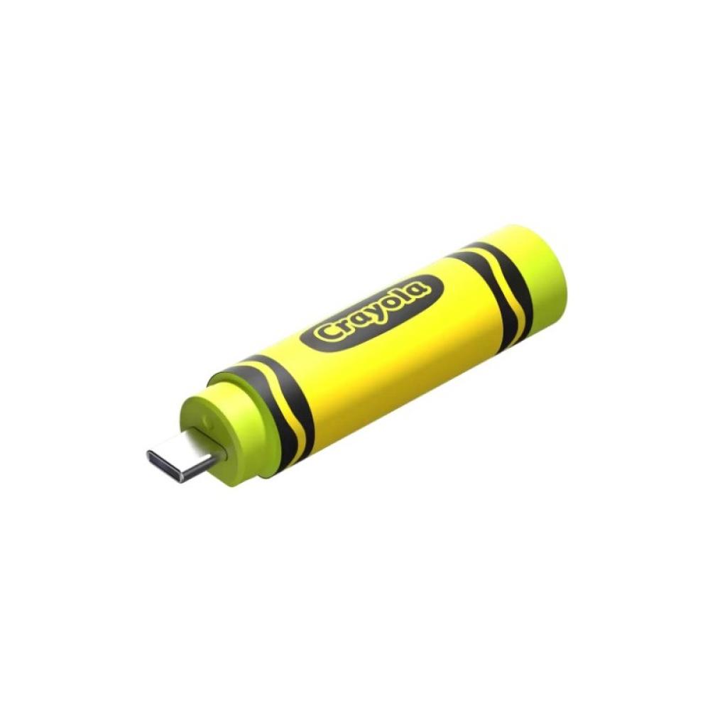 SanDisk - Crayola unidad flash USB 256 GB USB Tipo C 3.2 Gen 1 (3.1 Gen 1) Amarillo