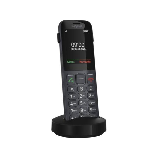 Gigaset - Comfort 600 SIM 6,1 cm (2.4") 118 g Negro, Gris