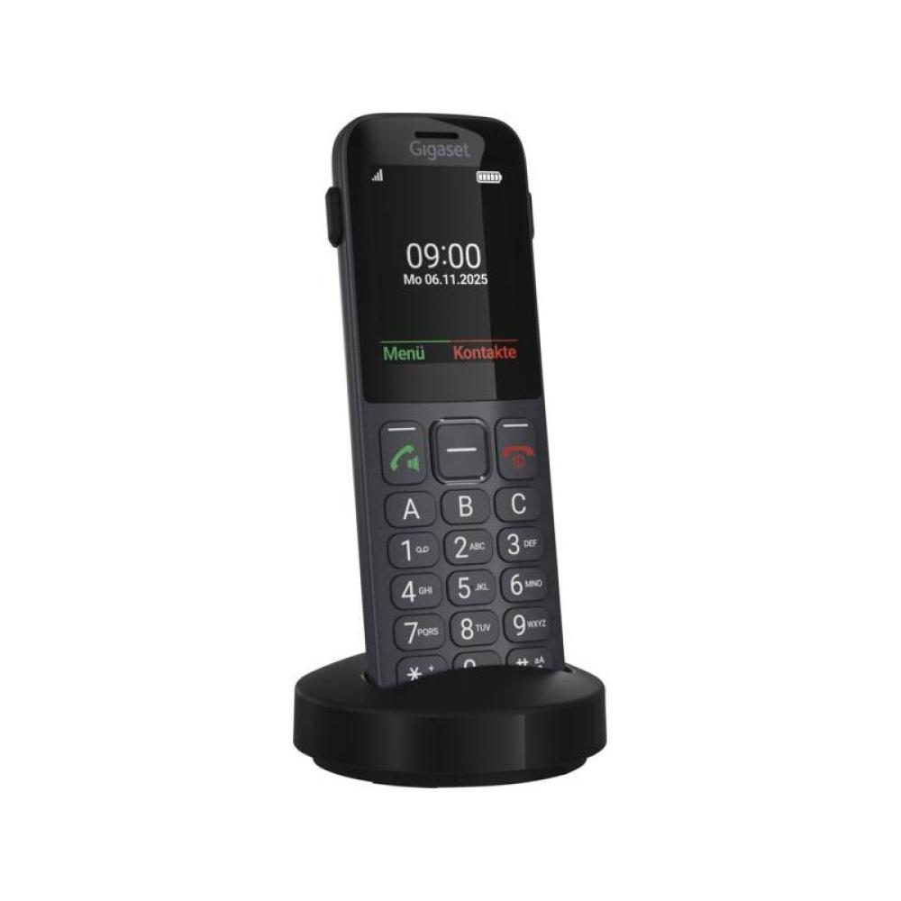 Gigaset - Comfort 600 SIM 6,1 cm (2.4") 118 g Negro, Gris