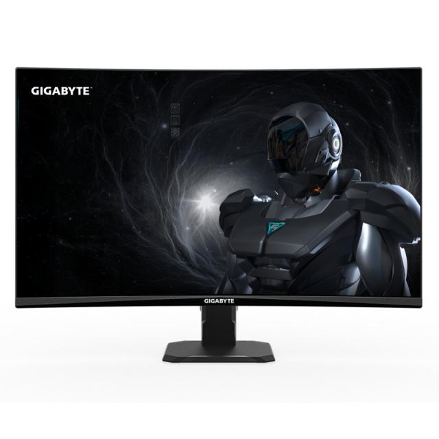 GIGABYTE - GS27FC2 Monitor Gaming Curvo 27" FHD - 1920 x 1080, 240Hz, 1ms, 350 cd/m², HDR Ready, HDMI 2.0, Displayport 1.4