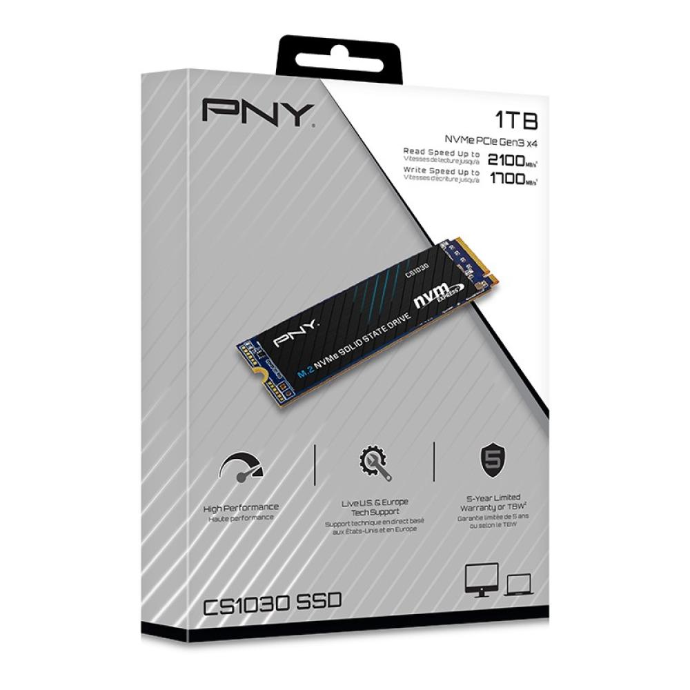PNY - CS1030 1 TB M.2 PCI Express 3.0 NVMe 3D NAND