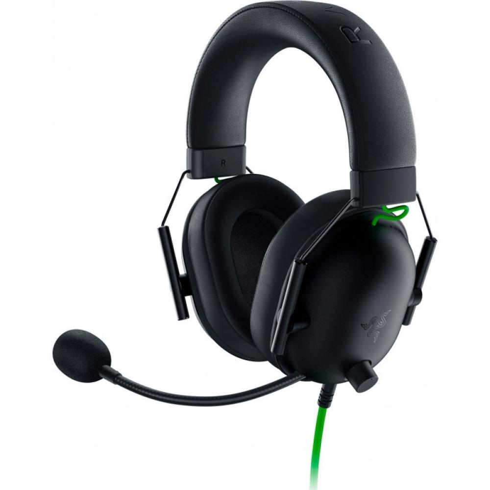 Razer - Blackshark V2 X Auriculares Alámbrico Diadema Juego Negro, Verde - RZ04-04570100-R3M1