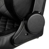 noblechairs - EPIC Silla para videojuegos de PC Asiento acolchado Negro