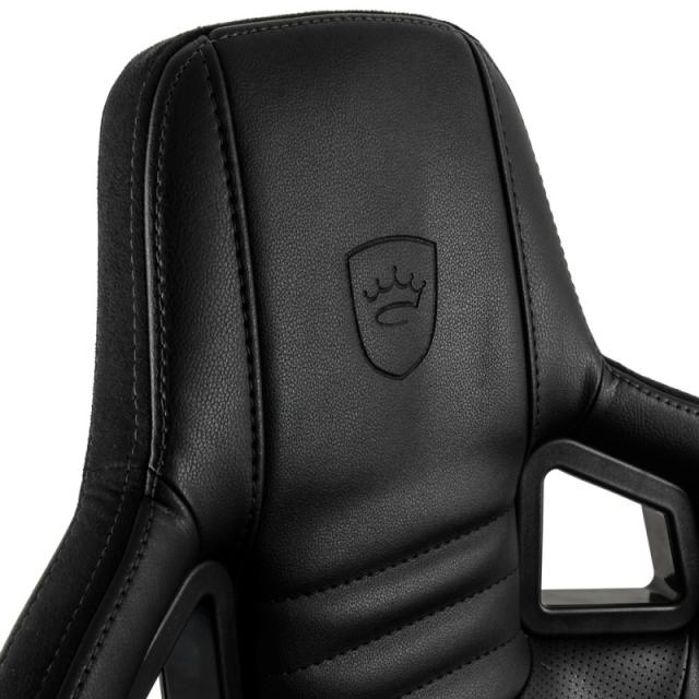 noblechairs - EPIC Silla para videojuegos de PC Asiento acolchado Negro