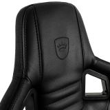 noblechairs - EPIC Silla para videojuegos de PC Asiento acolchado Negro
