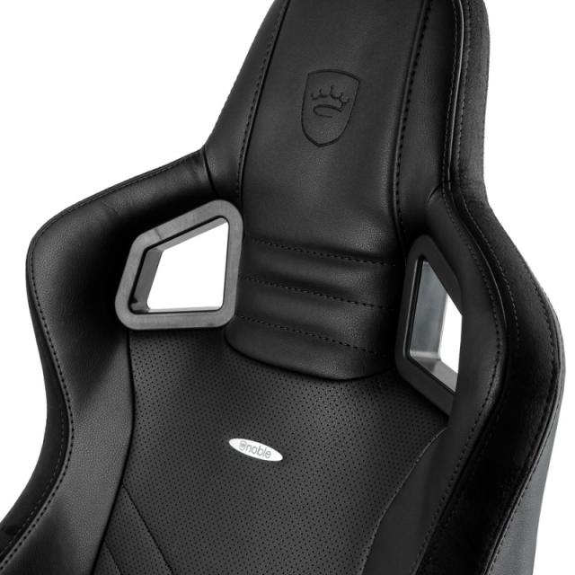 noblechairs - EPIC Silla para videojuegos de PC Asiento acolchado Negro