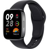 Xiaomi - Redmi Watch 3 4,45 cm (1.75") AMOLED 42 mm Digital 390 x 450 Pixeles Pantalla táctil Negro GPS (satélite)