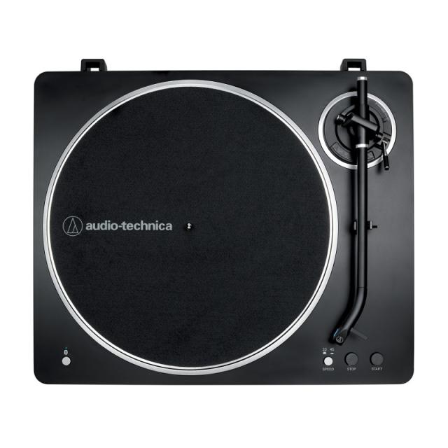 Audio-Technica - AT-LP70XBT Tocadiscos de tracción por correa Negro, Plata Totalmente automático
