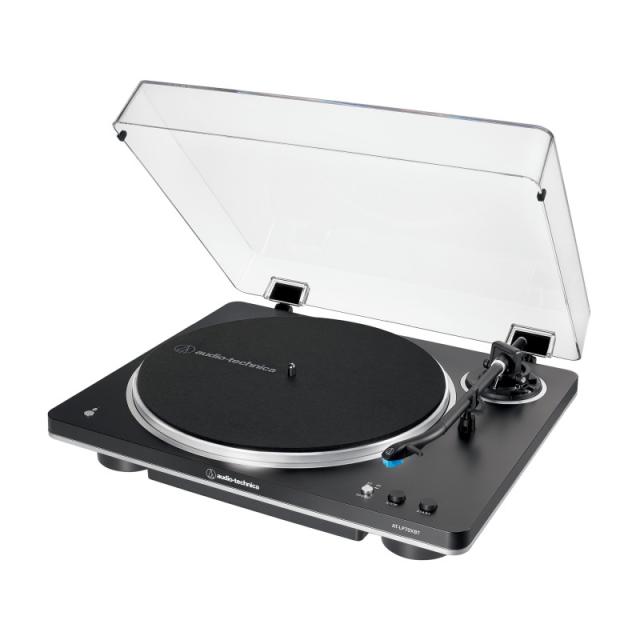 Audio-Technica - AT-LP70XBT Tocadiscos de tracción por correa Negro, Plata Totalmente automático