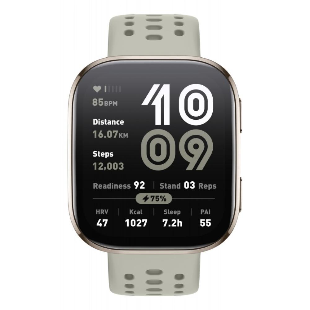 Amazfit - Bip 6 Stone 5 cm (1.97") AMOLED Digital 390 x 450 Pixeles Pantalla táctil Oro GPS (satélite)