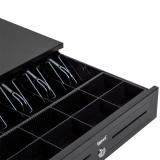 iggual - Cajón portamonedas IRON-HD 41cm 5+8 negro