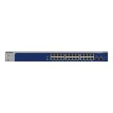 NETGEAR - XS724EM Gestionado L2 10G Ethernet (100/1000/10000) 1U Azul, Gris