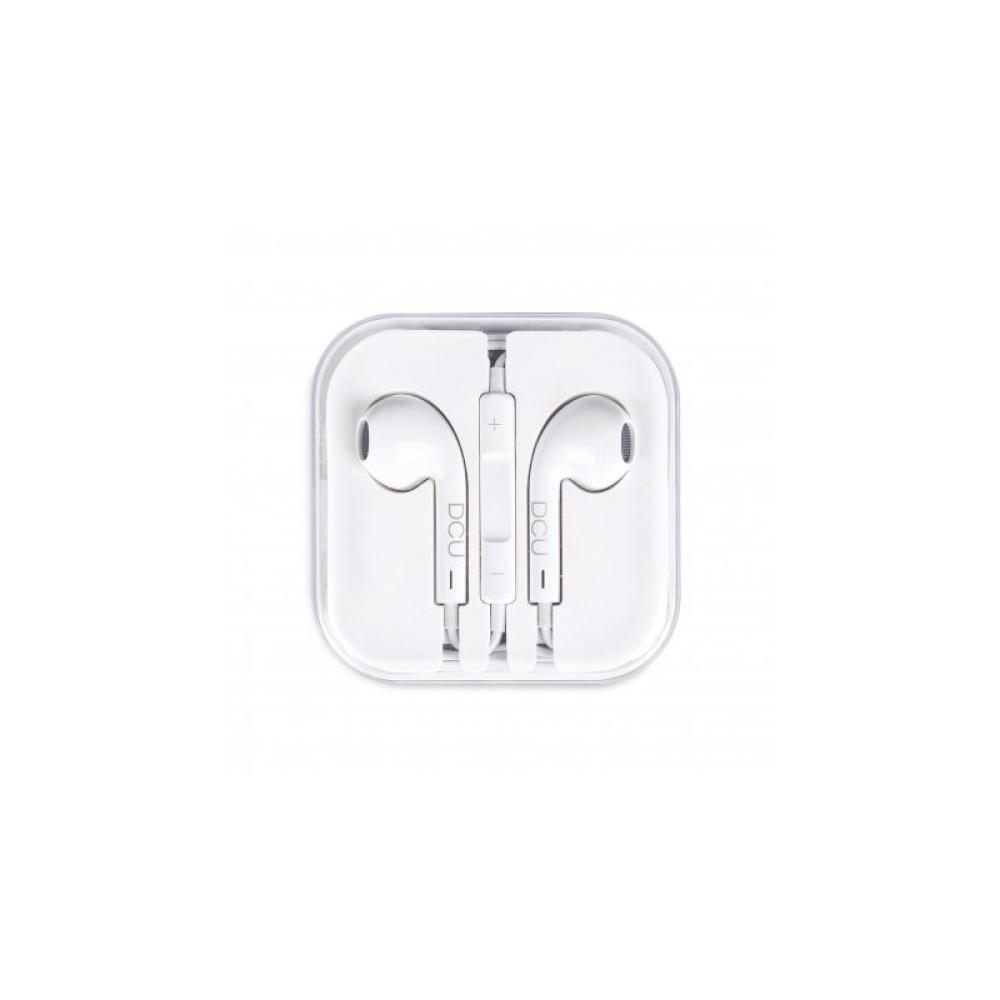 DCU Advance Tecnologic - 34151000 auricular y casco Auriculares Alámbrico Dentro de oído Llamadas/Música Blanco