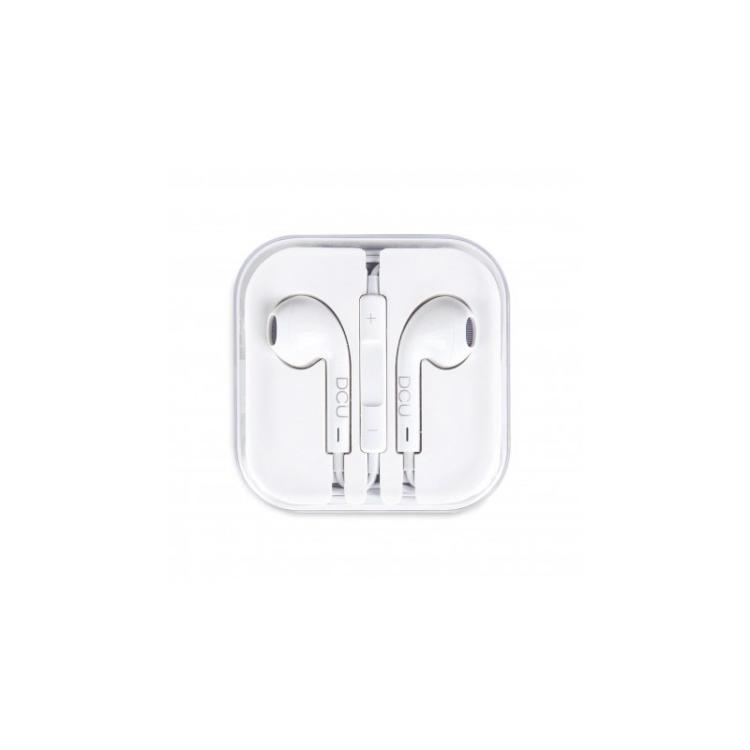 DCU Advance Tecnologic - 34151000 auricular y casco Auriculares Alámbrico Dentro de oído Llamadas/Música Blanco