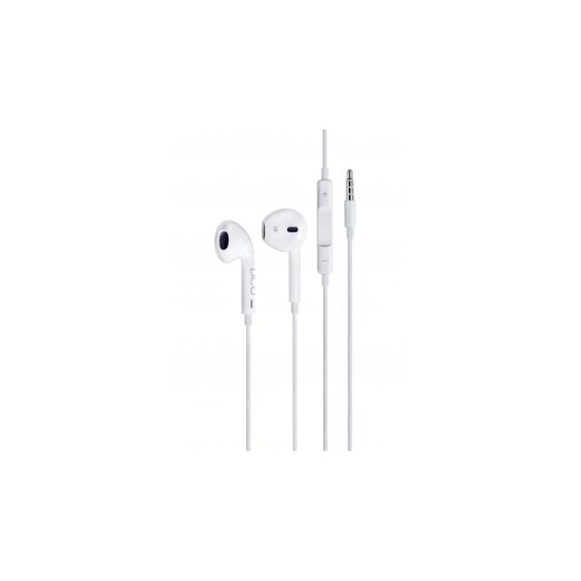 DCU Advance Tecnologic - 34151000 auricular y casco Auriculares Alámbrico Dentro de oído Llamadas/Música Blanco