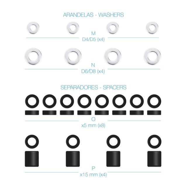 TooQ - SSK4820 accesorio para soporte de televisor