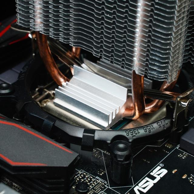 Jonsbo - CR-1200E sistema de refrigeración para ordenador Procesador Disipador térmico/Radiador 9,2 cm Negro 1 pieza(s)