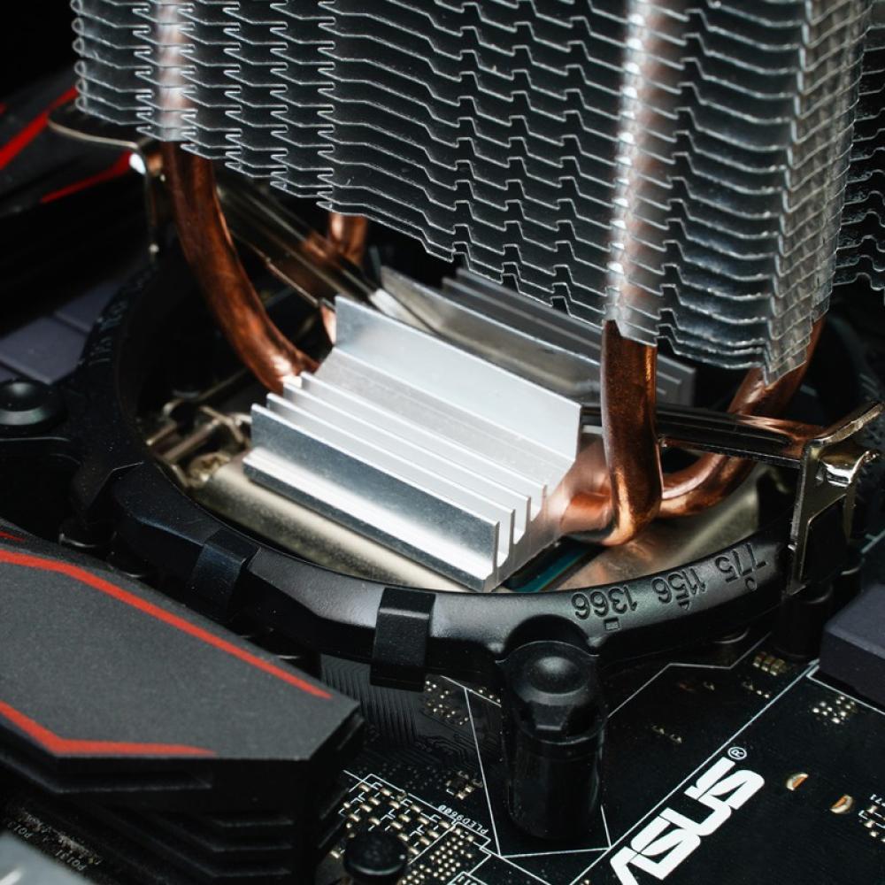 Jonsbo - CR-1200E sistema de refrigeración para ordenador Procesador Disipador térmico/Radiador 9,2 cm Negro 1 pieza(s)