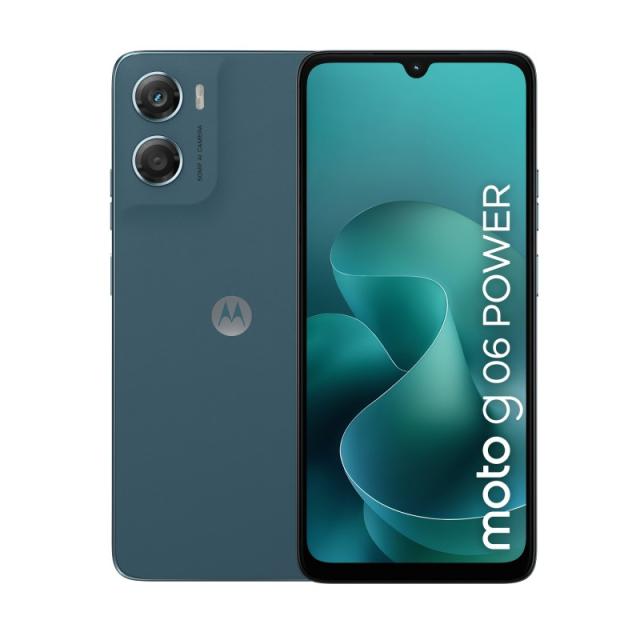 Motorola - moto g06 power 17,5 cm (6.88") SIM doble Android 15 4G USB Tipo C 4 GB 256 GB 7000 mAh Azul