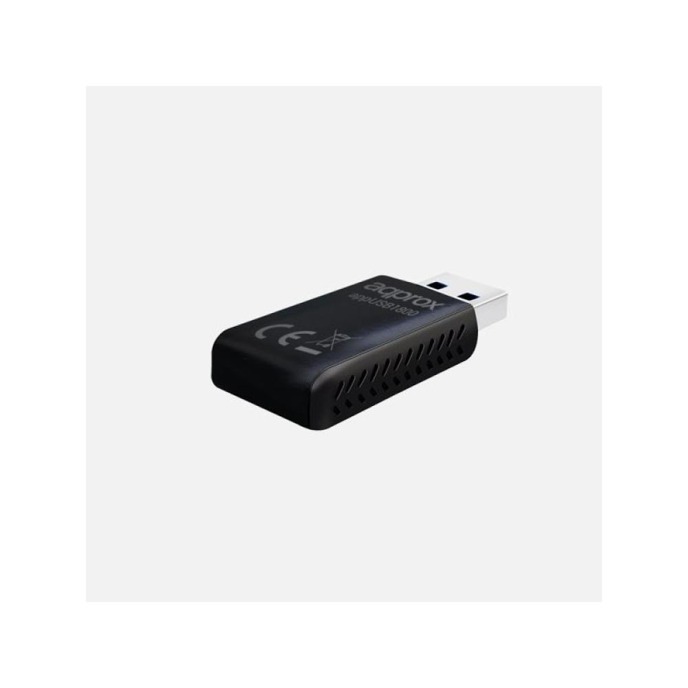 Approx - APPUSB1800 adaptador y tarjeta de red WLAN 1800 Mbit/s