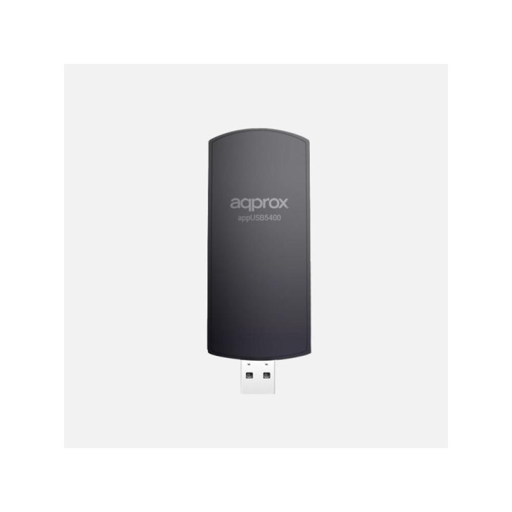 Approx - APPUSB5400 adaptador y tarjeta de red WLAN 5400 Mbit/s
