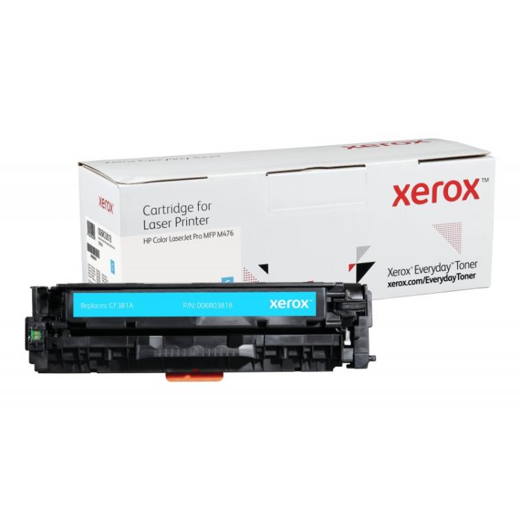 Xerox - Everyday Tóner Everyday™ Cian remanufacturado de Xerox es compatible con HP 312A (CF381A), Capacidad estándar