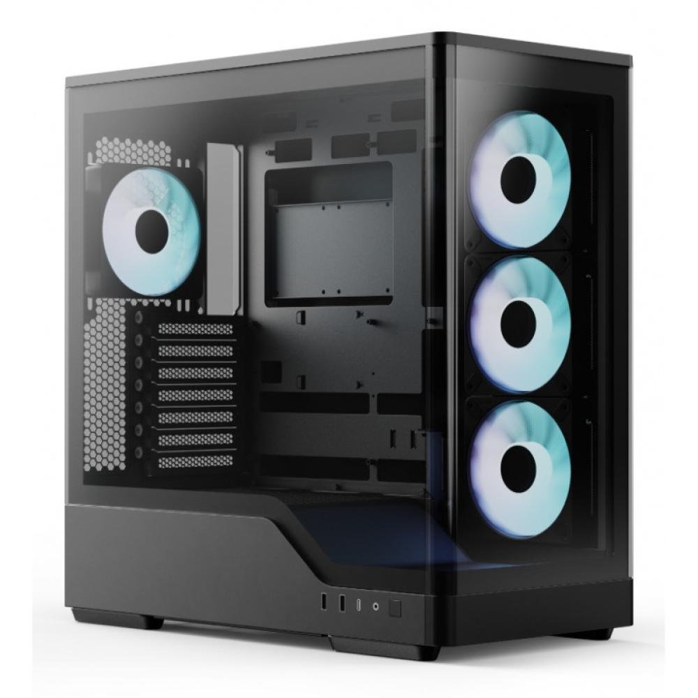 Aerocool - P500A-BK Midi Tower Negro