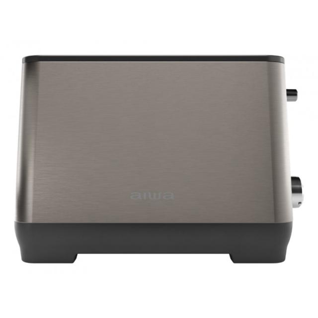 Aiwa - KOTAN 7 2 rebanada(s) 1000 W Negro, Acero inoxidable