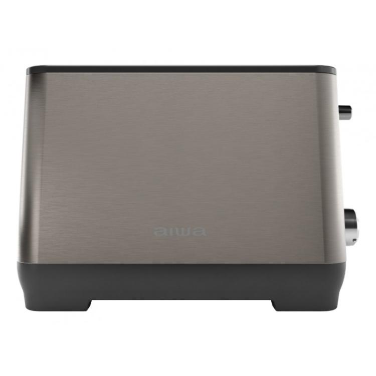 Aiwa - KOTAN 7 2 rebanada(s) 1000 W Negro, Acero inoxidable