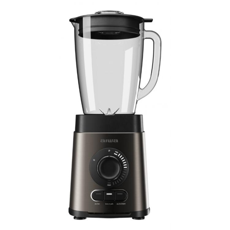 Aiwa - SABERU 1,8 L Batidora de vaso 1800 W Negro, Bronce