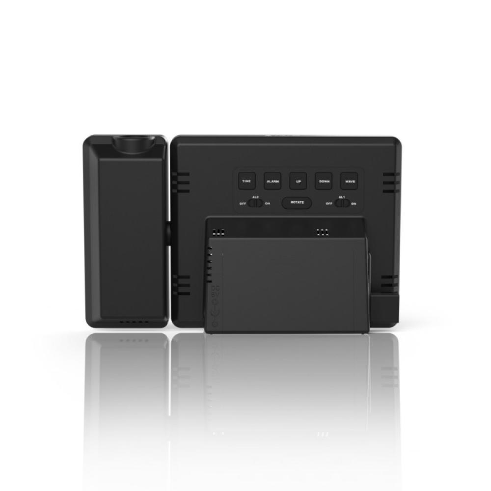 Hama - Plus Charge Reloj despertador digital Negro