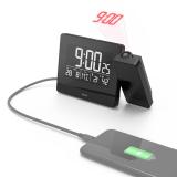 Hama - Plus Charge Reloj despertador digital Negro