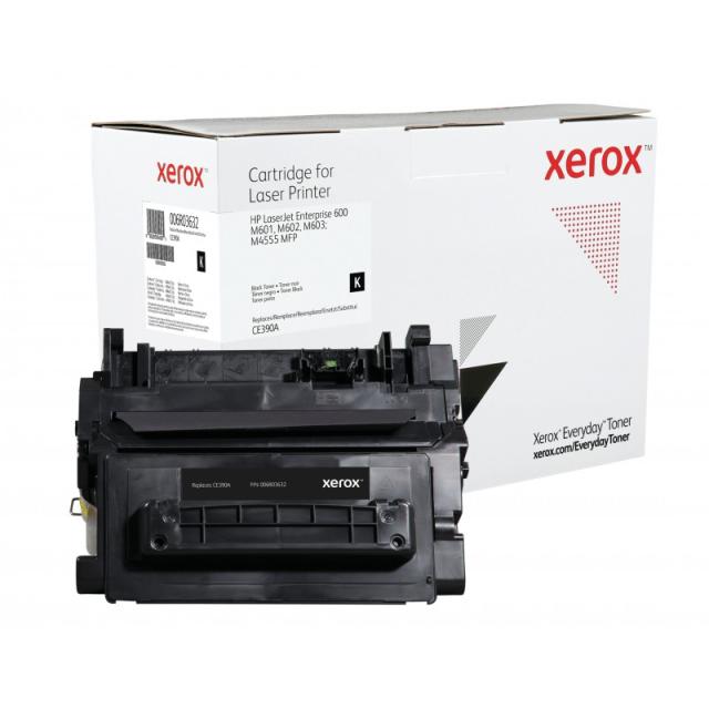 Xerox - Everyday Toner Everyday™Negro di Xerox compatibile con HP 90A (CE390A), Capacidad estándar