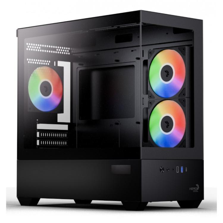 Aerocool - P300D Digi-G-BK-v1 Mini Tower Negro