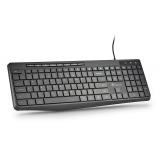 NGS - SPECTRA (QUERTY, ES) teclado Hogar / Oficina USB QWERTY Español Negro