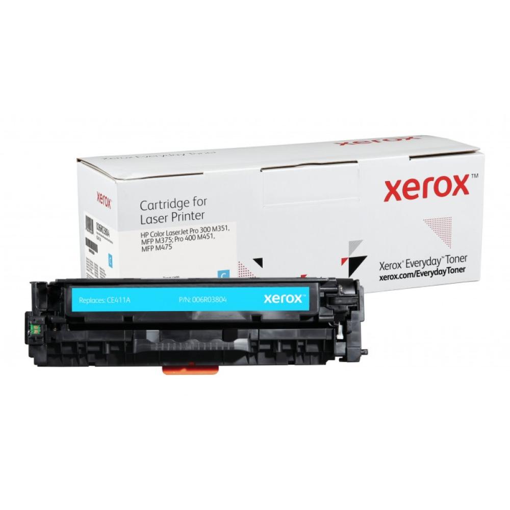 Xerox - Everyday Tóner Everyday™ Cian remanufacturado de Xerox es compatible con HP 305A (CE411A), Capacidad estándar