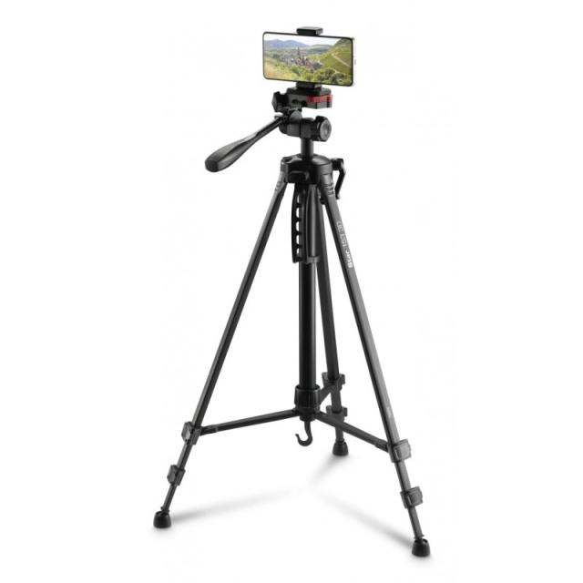 Hama - Star 153 3D tripode Smartphone/Cámara digital 3 pata(s) Negro