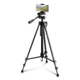Hama - Star 153 3D tripode Smartphone/Cámara digital 3 pata(s) Negro