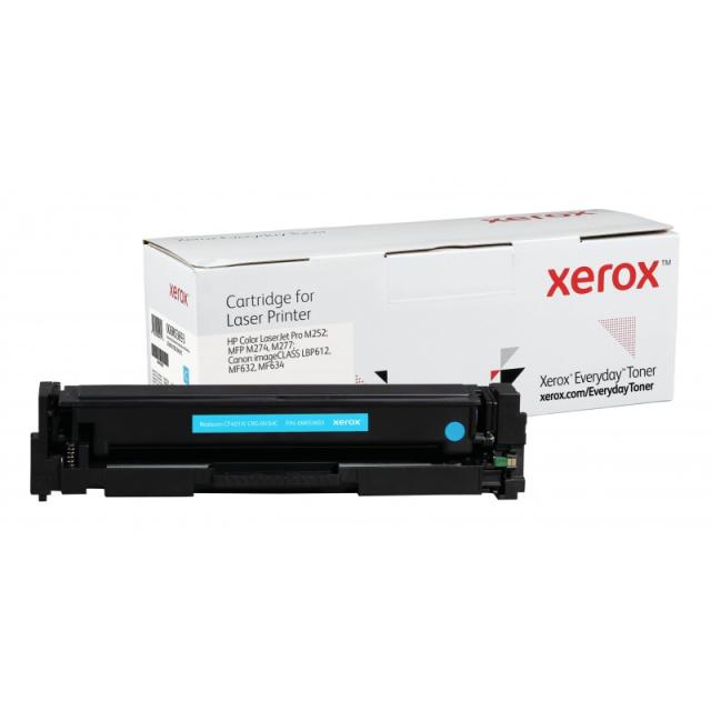 Xerox - Everyday Toner Everyday™Cian di Xerox compatibile con HP 201X (CF401X), Capacidad alta